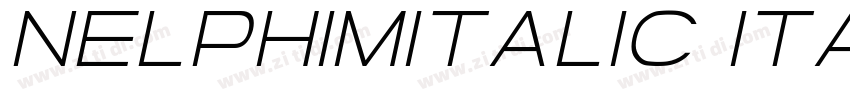 NelphimItalic Italic字体转换